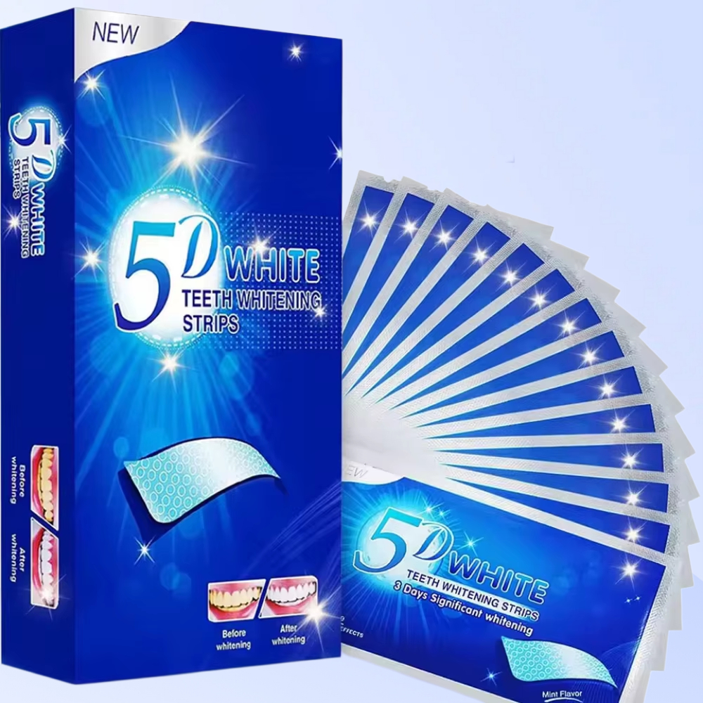 Teeth Whitening Retainer - 3D/5D/9D Teeth Whitening Strips White Tooth