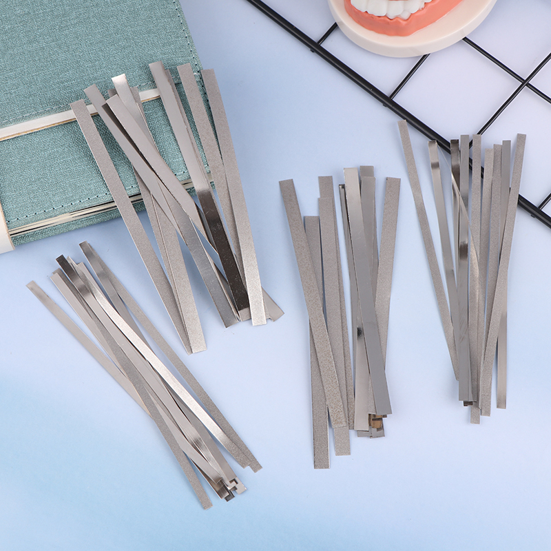 Teeth Whitening Dental - 10Pcs Dental Metal Polishing Sanding Strip