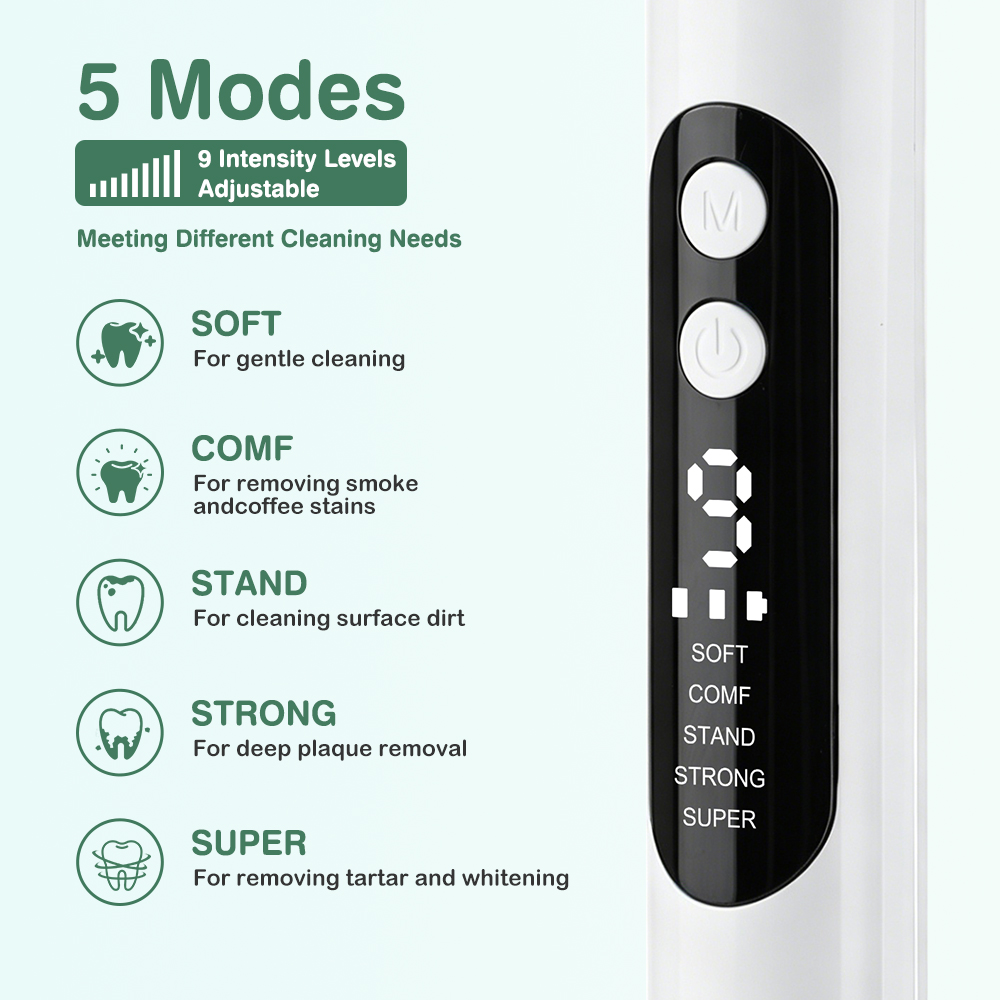 Electric Ultrasonic Dental Sca - Teeth Whitening And Stain Removal 评论和价格