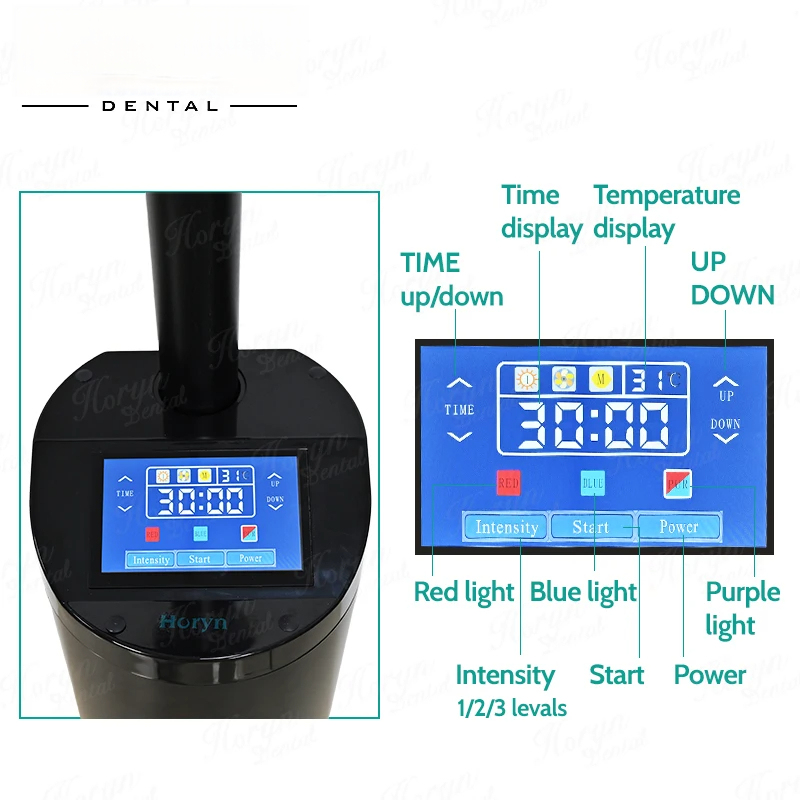 80W Lift Type Dental Cold Ligh - Teeth Whitening Blue Light 评论和价格