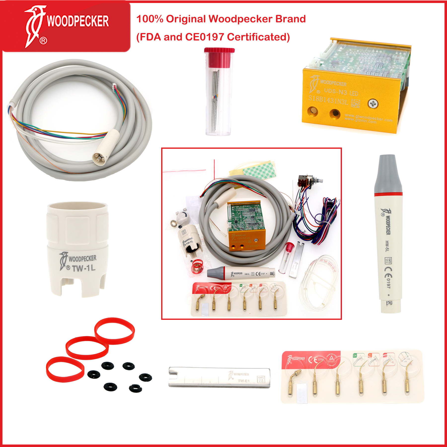 Woodpecker Dental UltrasonicSc - Teeth Whitening Tips 评论和价格