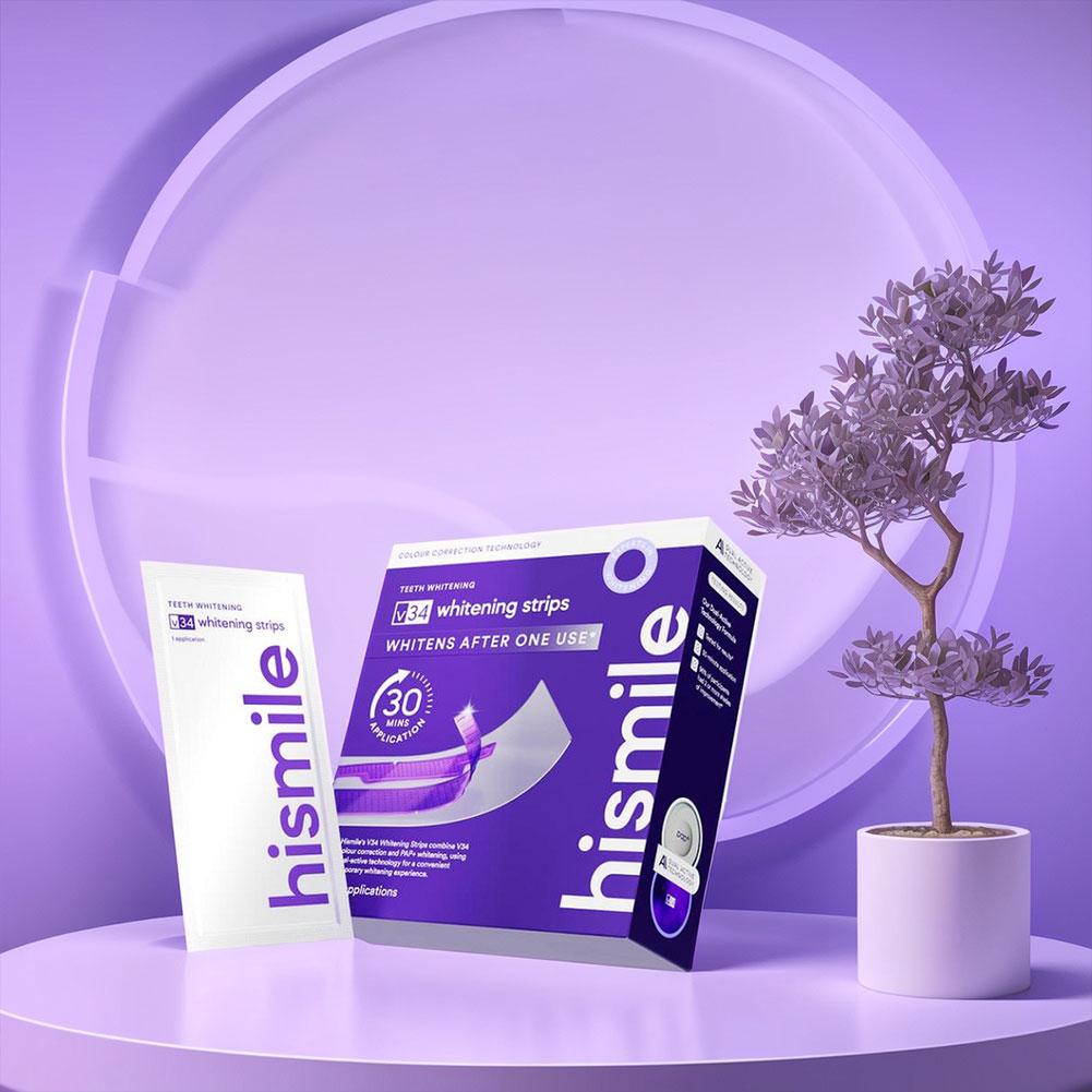 Purple Teeth Whitening Strips  - Teeth Whitening Retainer 评论和价格