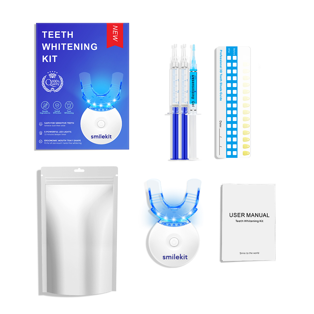 Teeth Whitening Kit - 5X LED L - Teeth Whitening Q&M 评论和价格