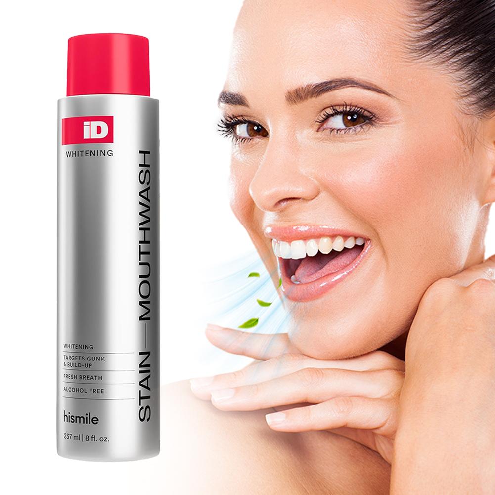 Hismile iD Alcohol Free Mouthw - Teeth Whitening And Stain Removal 评论和价格