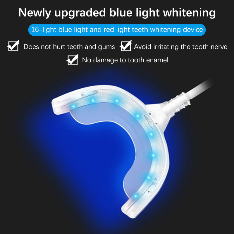 1PCS 4in1 Teeth Whitening 16 L - Teeth Whitening Blue Light 评论和价格