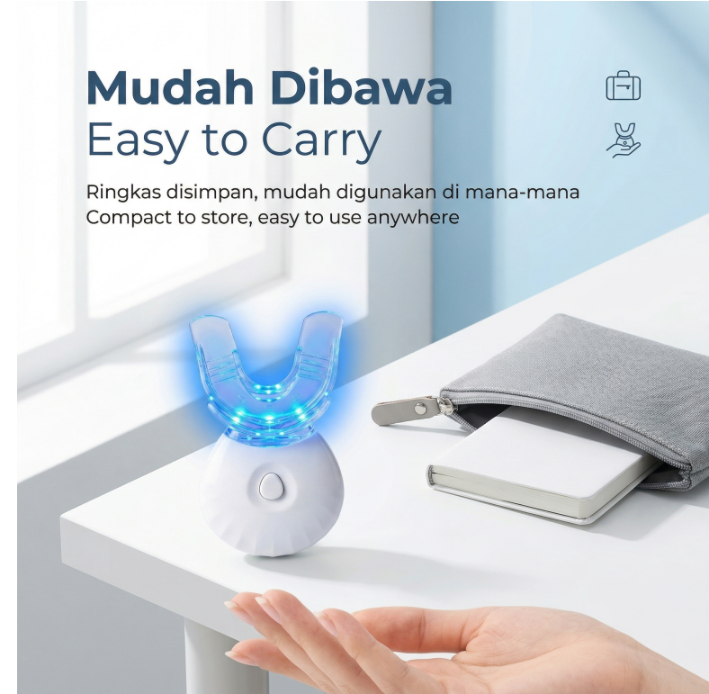 Blue Light Therapy Device, Gum - Teeth Whitening Blue Light 评论和价格