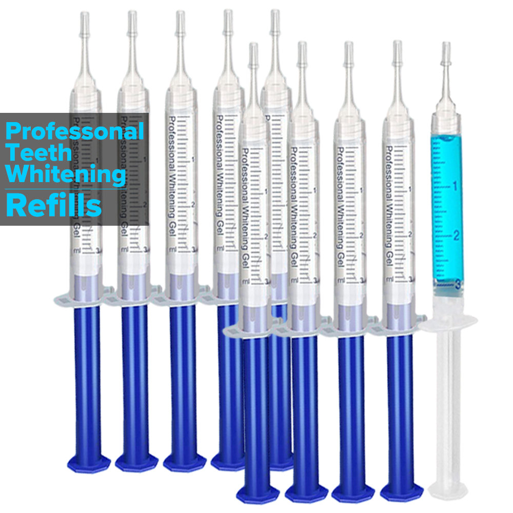 Teeth Whitening Gel Refill Syr - Teeth Whitening With Hydrogen Peroxide 评论和价格