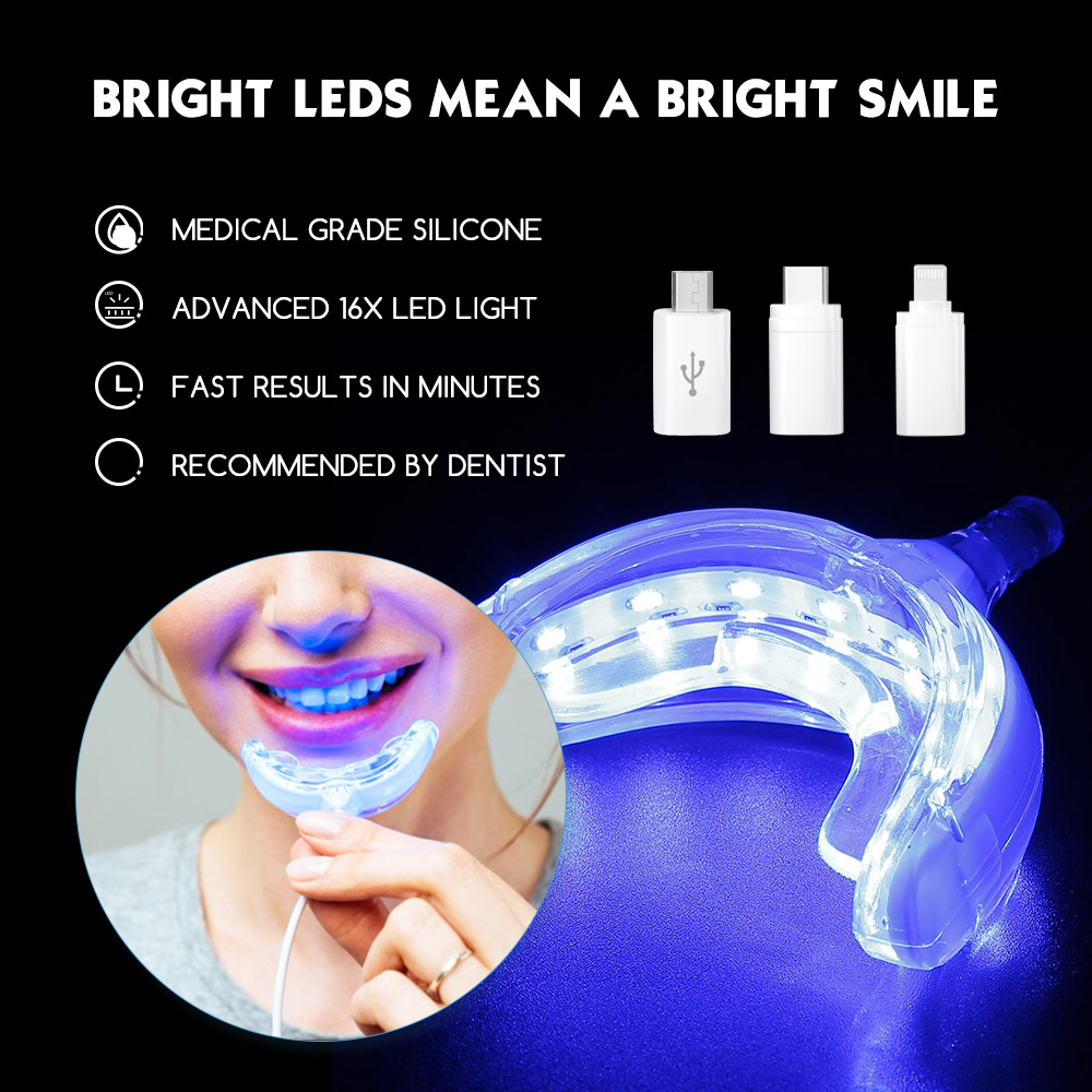 Luxsmile Smart LED Teeth White - Teeth Whitening Blue Light 评论和价格