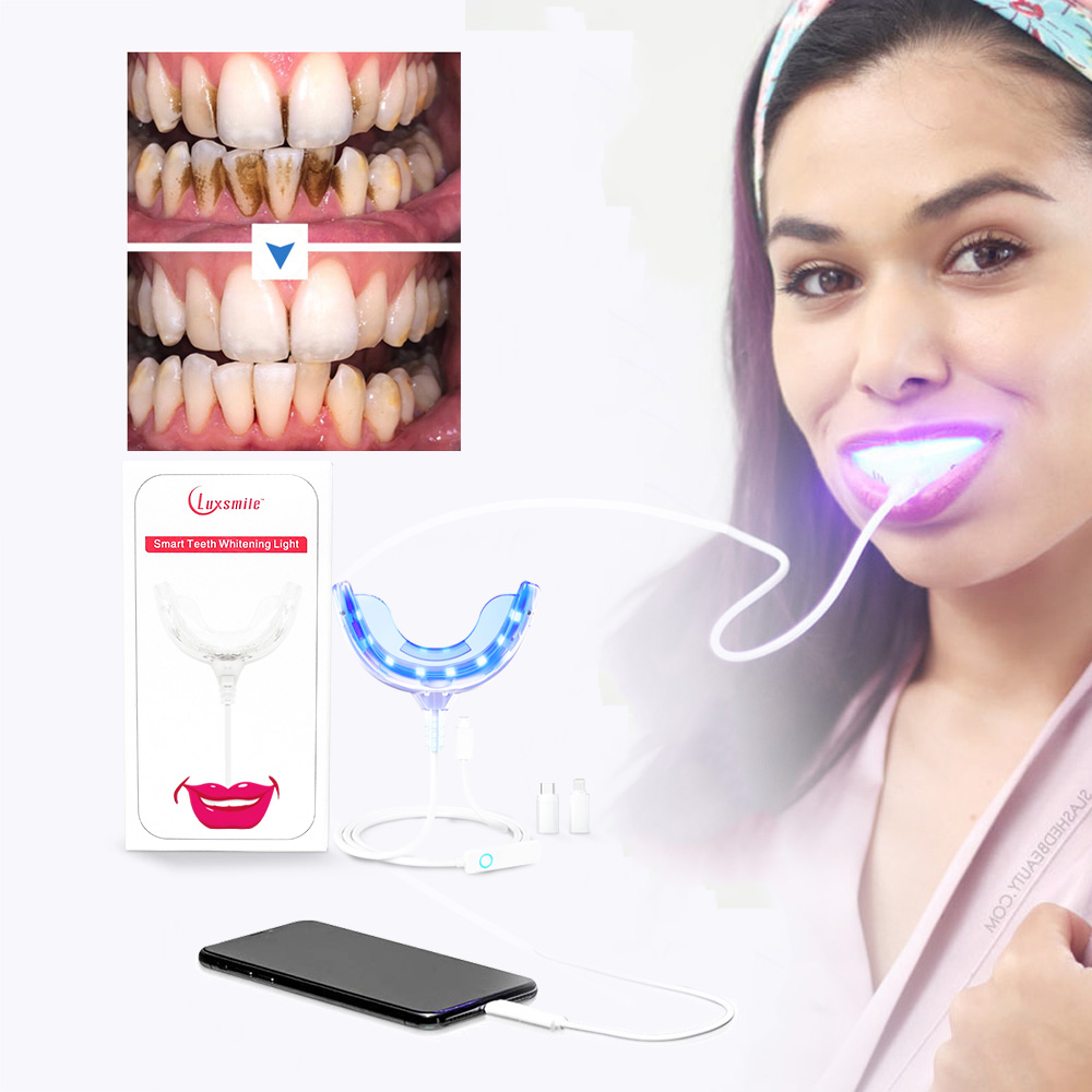 Luxsmile Smart LED Teeth White - Teeth Whitening Blue Light 评论和价格