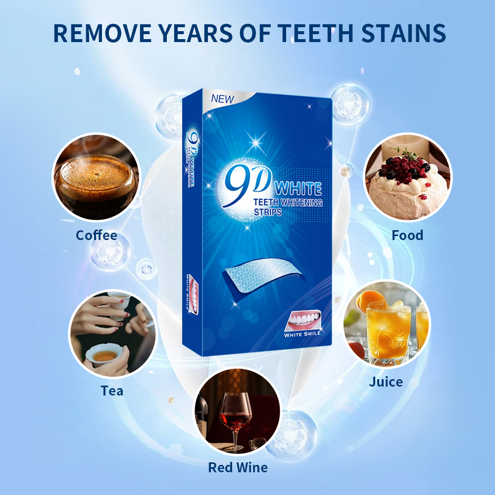 9D White Teeth Whitening Strip - Teeth Whitening Retainer 评论和价格