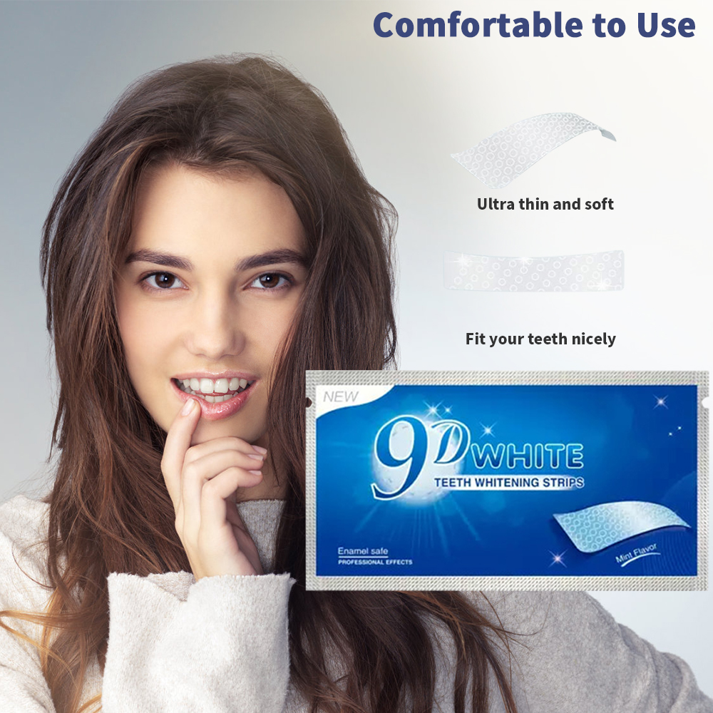 9D White Teeth Whitening Strip - Teeth Whitening Retainer 评论和价格