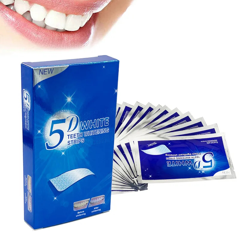 1-12pcs 5D Whitening Teeth Sti - Teeth Whitening Q&M 评论和价格