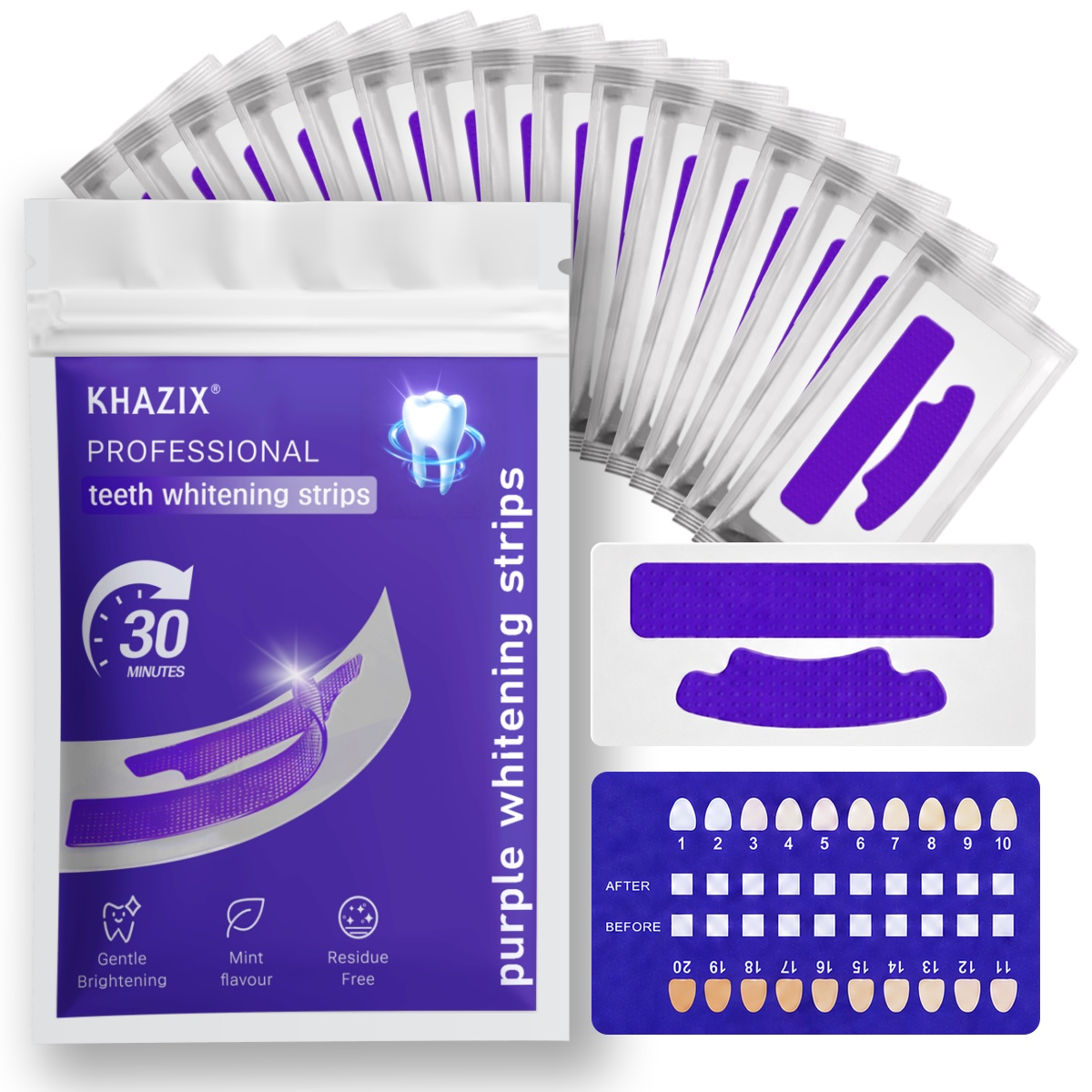 7PCS Teeth Whitening Strips fo - Teeth Whitening Retainer 评论和价格