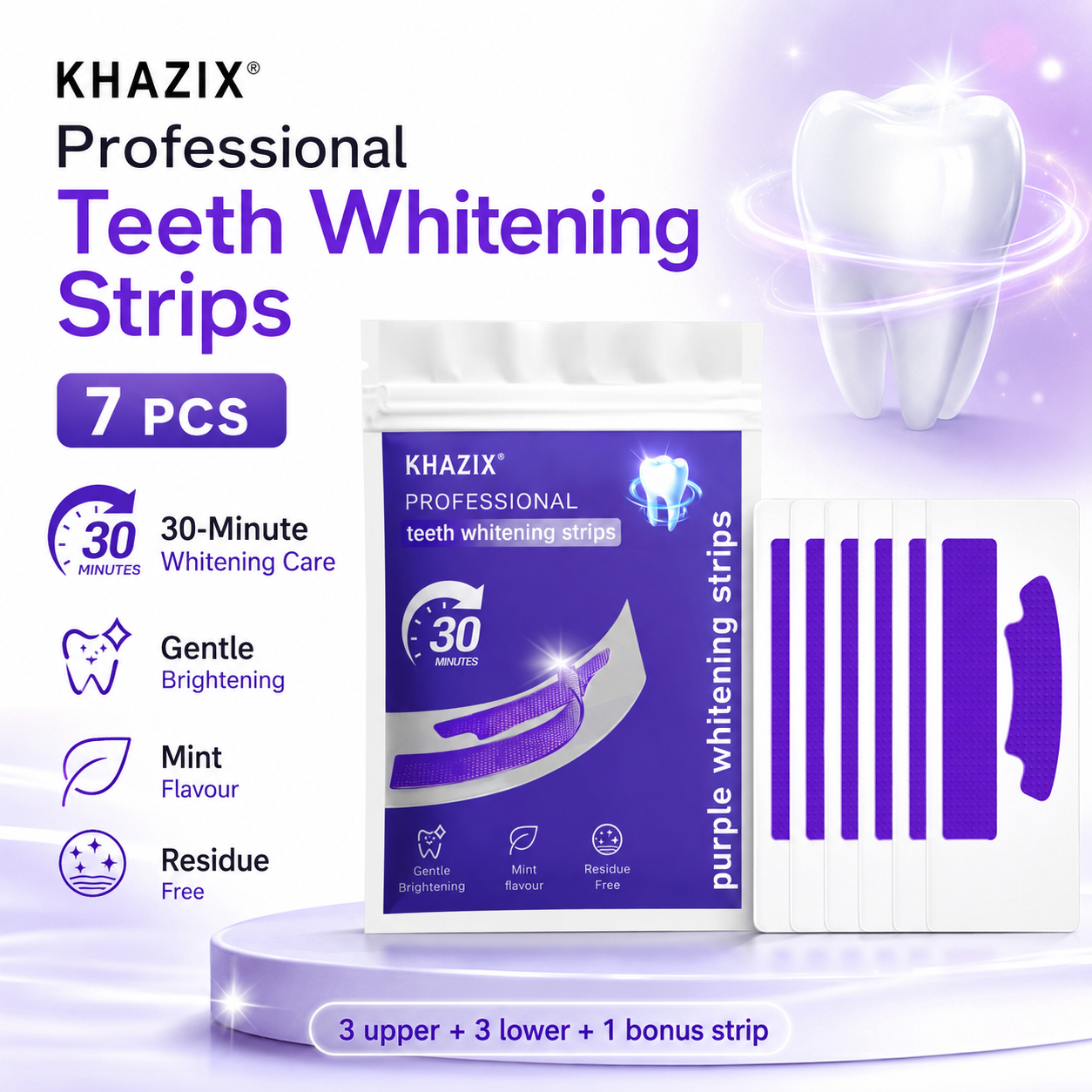 7PCS Teeth Whitening Strips fo - Teeth Whitening Retainer 评论和价格