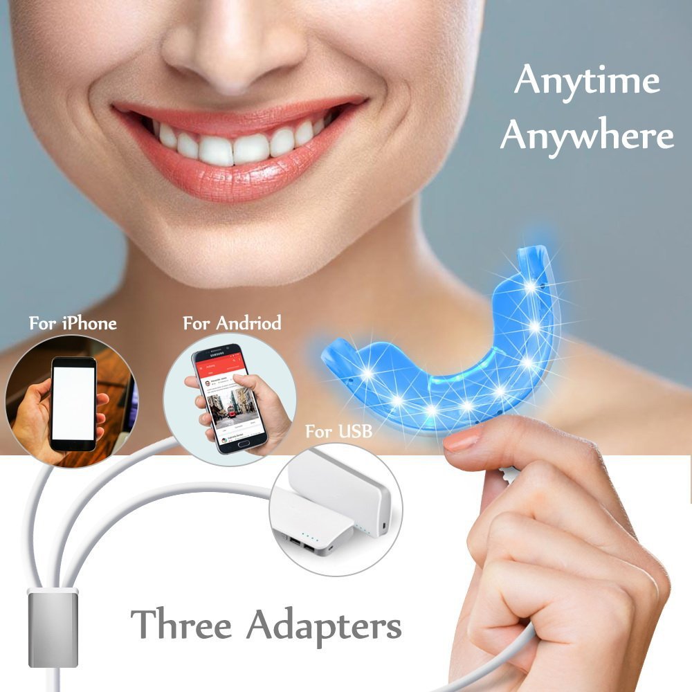 3 in1 Teeth Whitening Lamp 16  - Teeth Whitening Blue Light 评论和价格