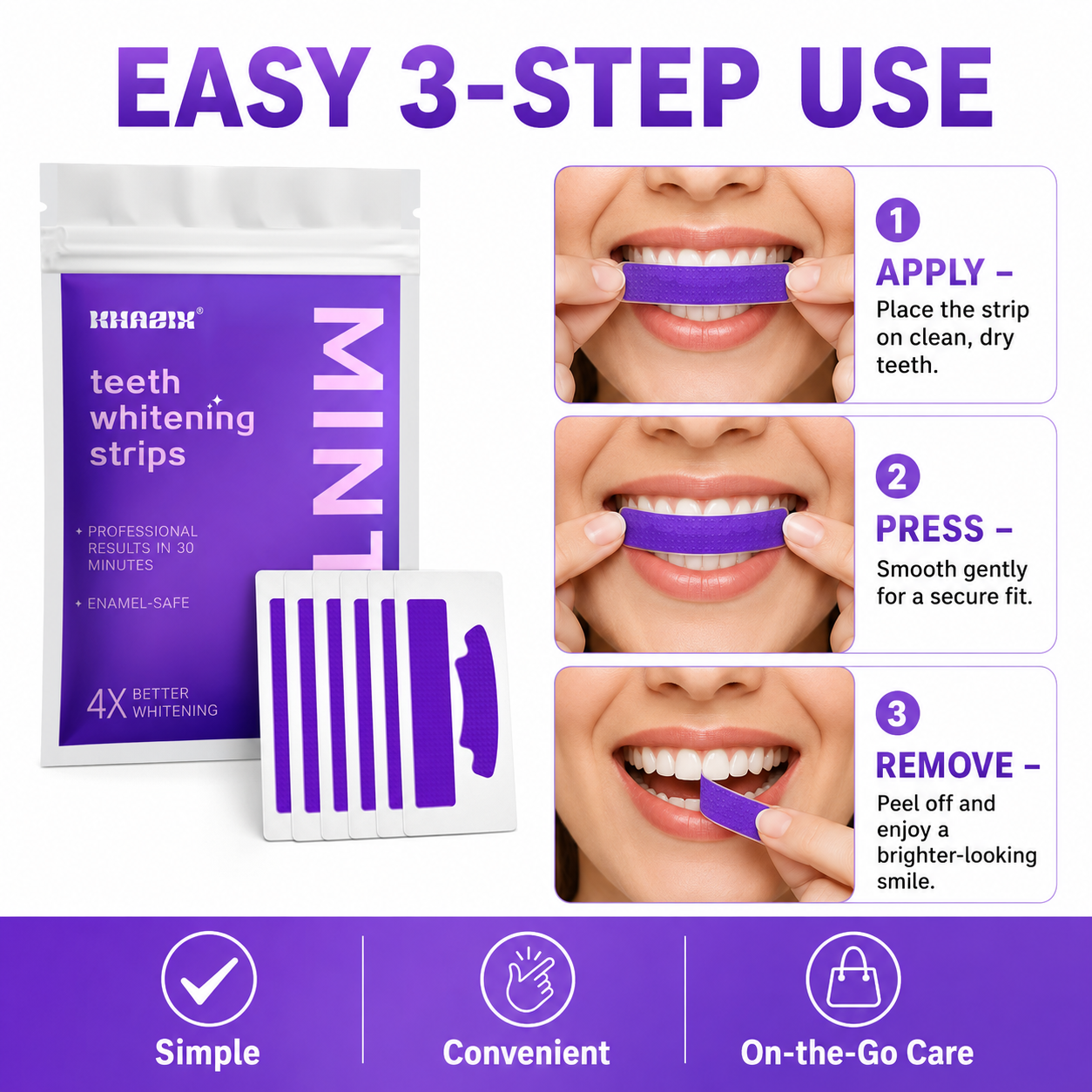 14Pcs Mint Teeth Whitening Str - Teeth Whitening Retainer 评论和价格