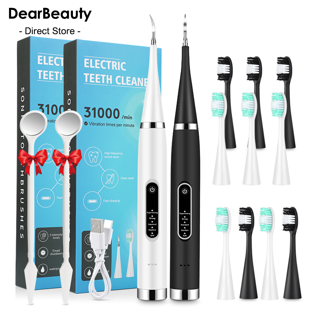 Electric Sonic Dental Calculus - Teeth Whitening And Stain Removal 评论和价格