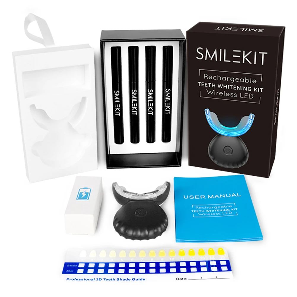 Dental Teeth Whitening Kit Min - Teeth Whitening Q&M 评论和价格