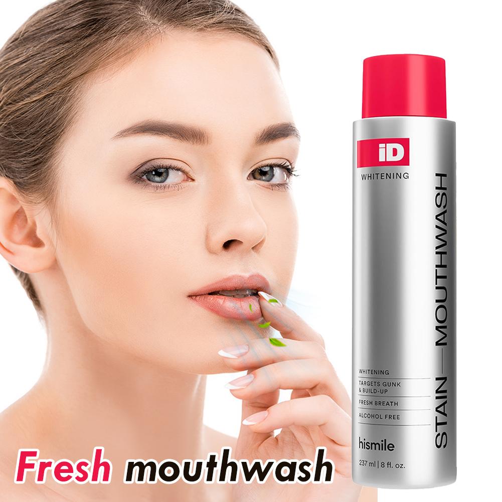 Hismile iD Alcohol Free Mouthw - Teeth Whitening And Stain Removal 评论和价格