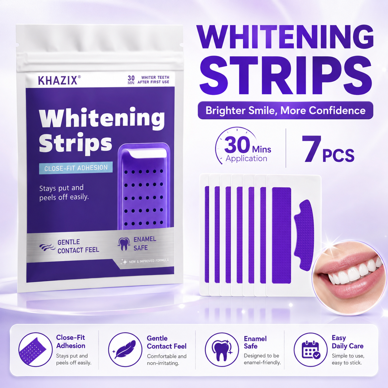 7PCS Teeth Whitening Strips fo - Teeth Whitening Retainer 评论和价格