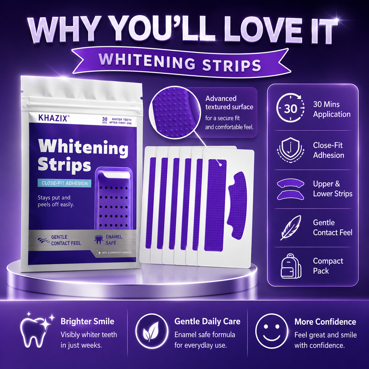 7PCS Teeth Whitening Strips fo - Teeth Whitening Retainer 评论和价格
