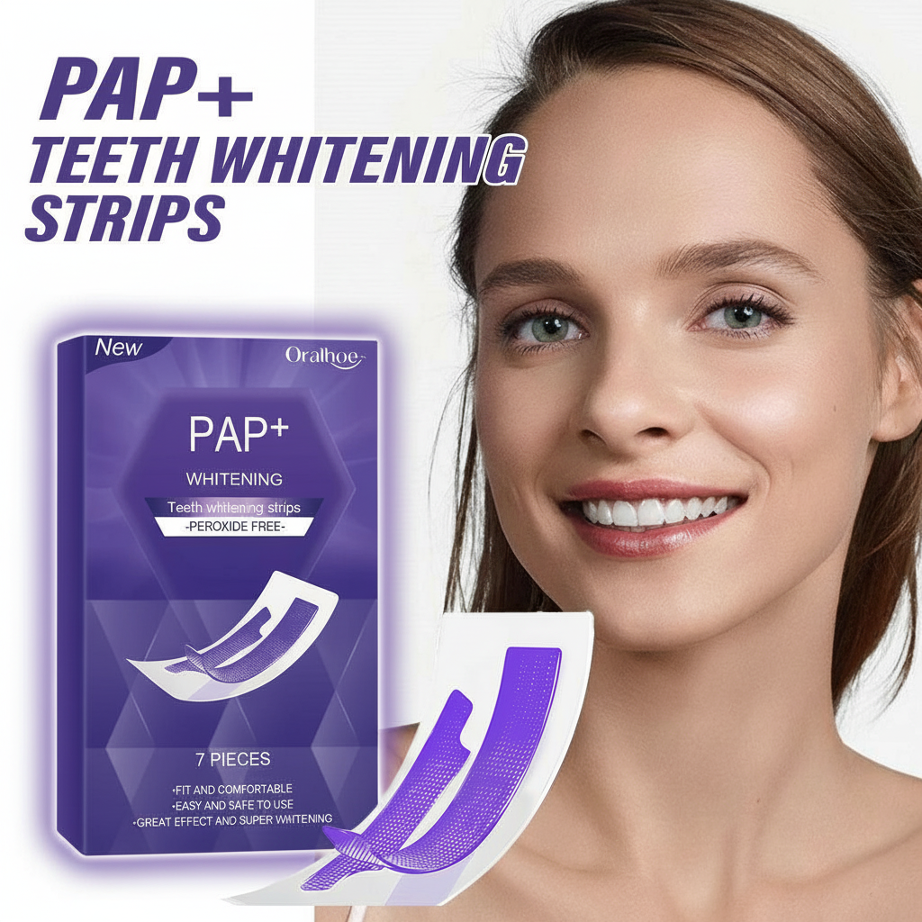 Purple Teeth Whitening Strips  - Teeth Whitening Retainer 评论和价格