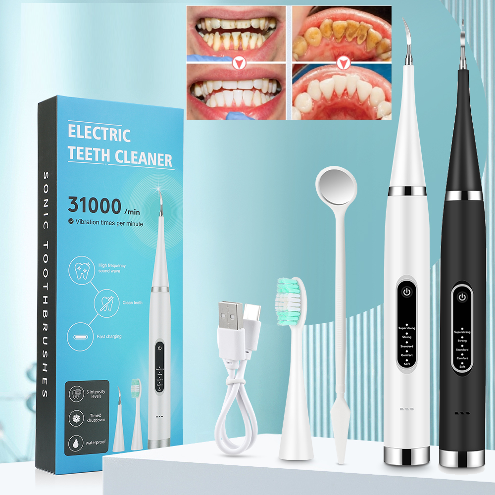 Electric Teeth Cleaner Sonic D - Teeth Whitening And Stain Removal 评论和价格