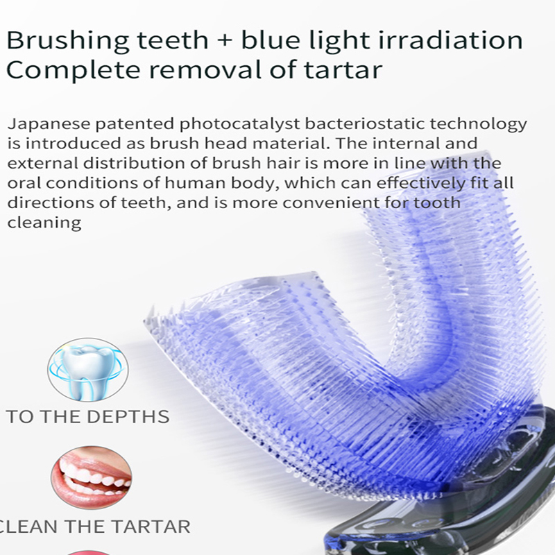 U-shaped automatic ultrasonic  - Teeth Whitening Blue Light 评论和价格