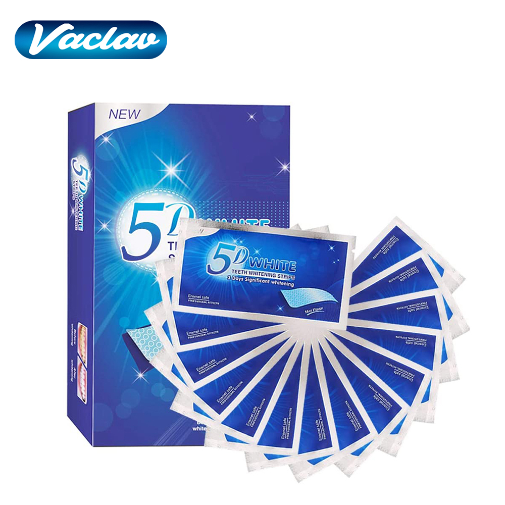 5D White Teeth Whitening Strip - Teeth Whitening Q&M 评论和价格