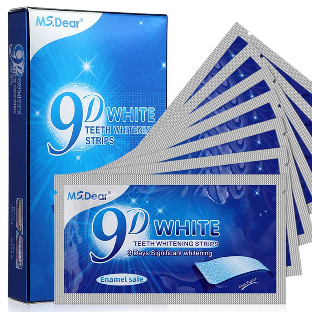Teeth Whitening Strips Cleansi - Teeth Whitening With Hydrogen Peroxide 评论和价格