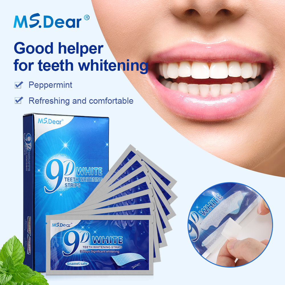 Teeth Whitening Strips Cleansi - Teeth Whitening With Hydrogen Peroxide 评论和价格